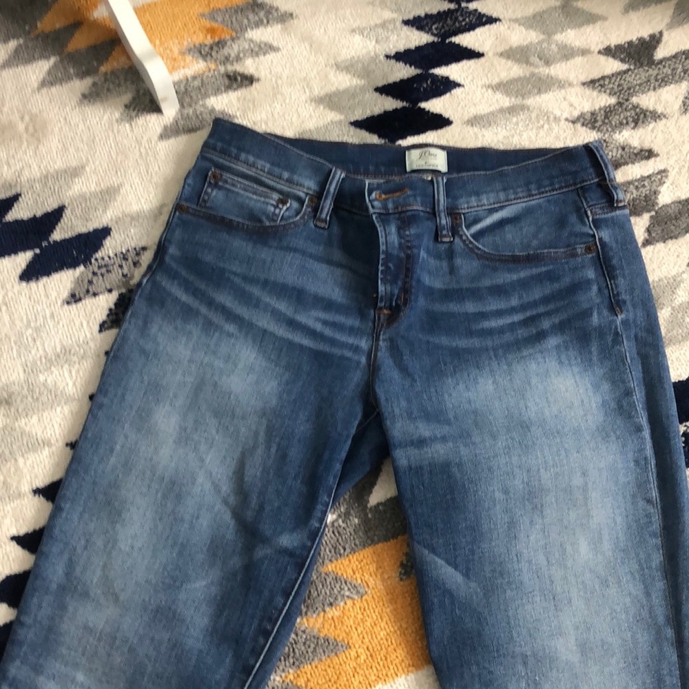 8” Toothpick skinny jeans from Jcrew